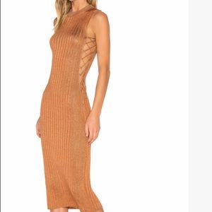 NBD GOLD MUSTARD DRESS💅🏽